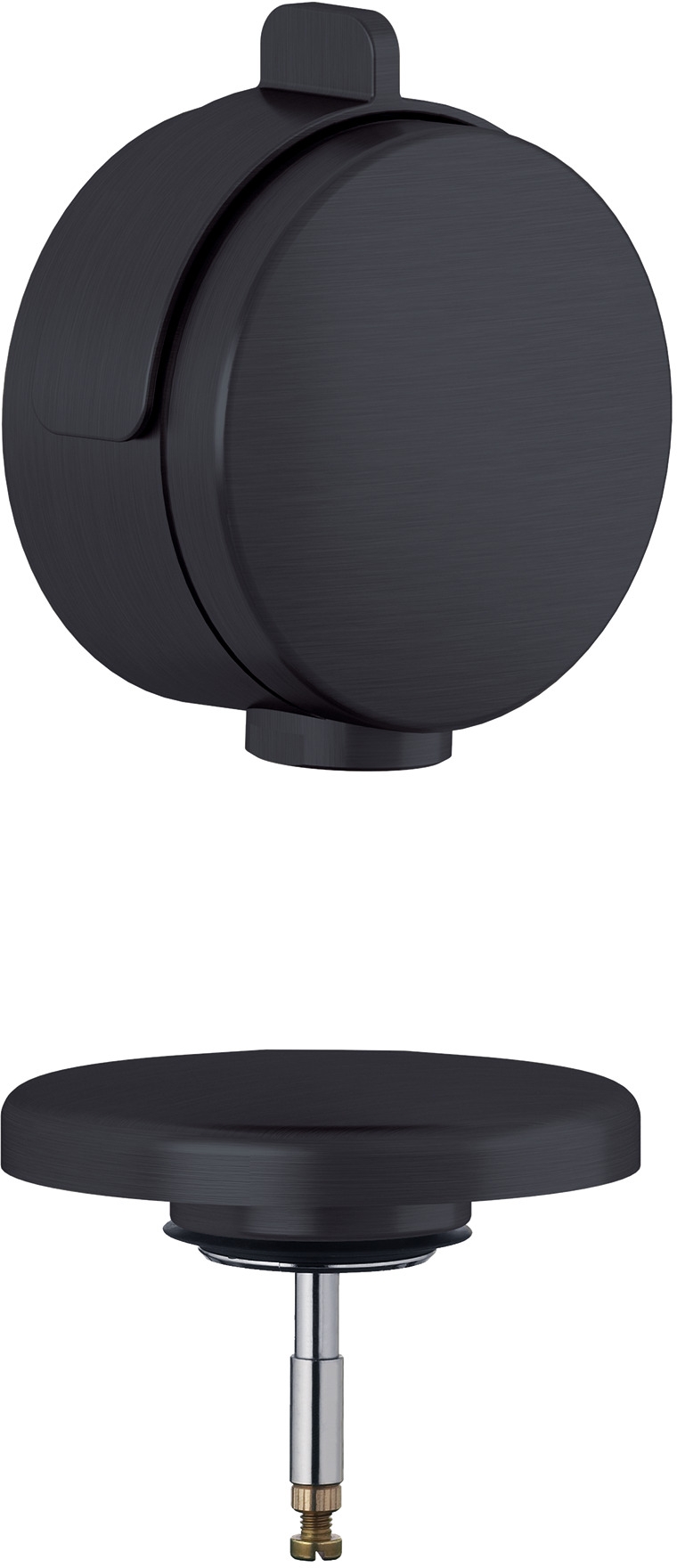 Kludi Rotexa kit de acabado para sifón negro 7182639-00