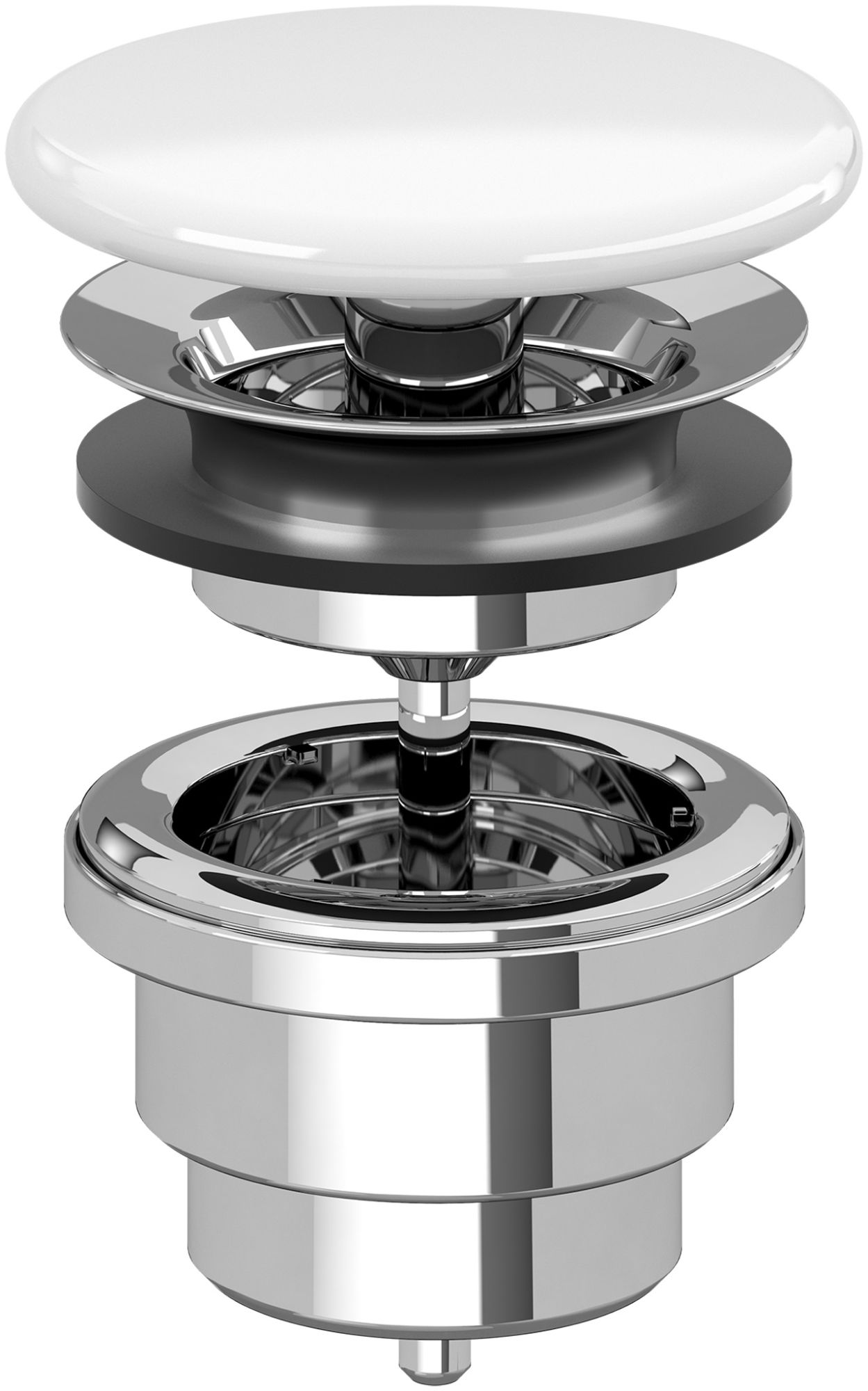 Villeroy & Boch tapón para lavabo blanco 68350001