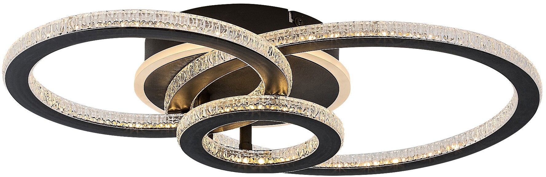 Rabalux Maziar lámpara de techo 1x40 W negro 71392