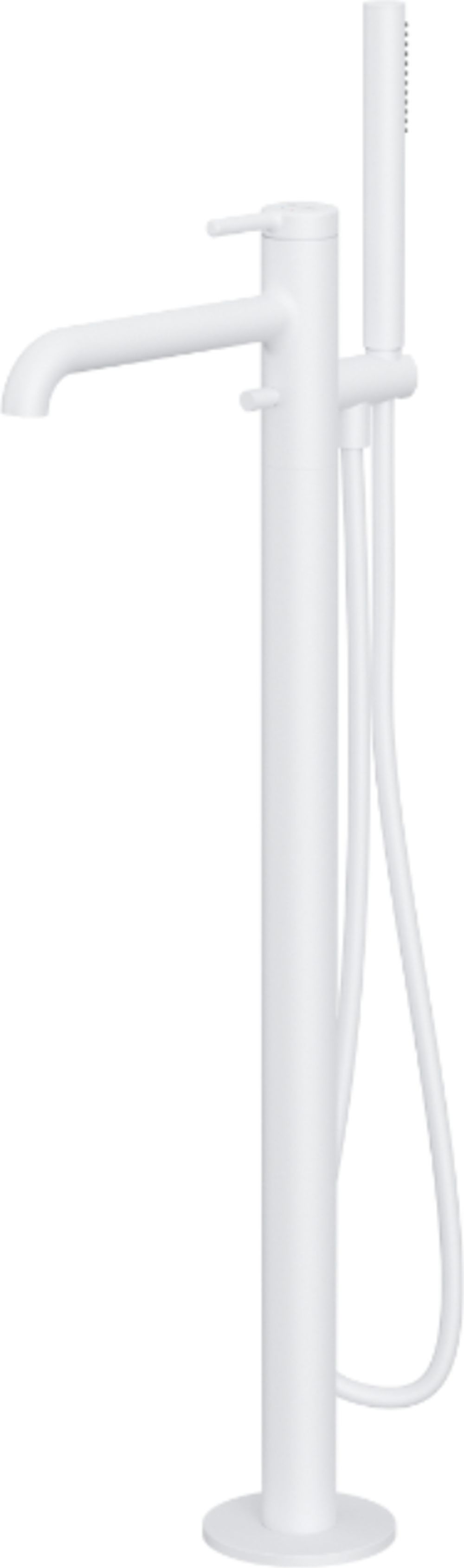 Excellent Delta Pi grifo de bañera y ducha en suelo blanco AREX.1254WH