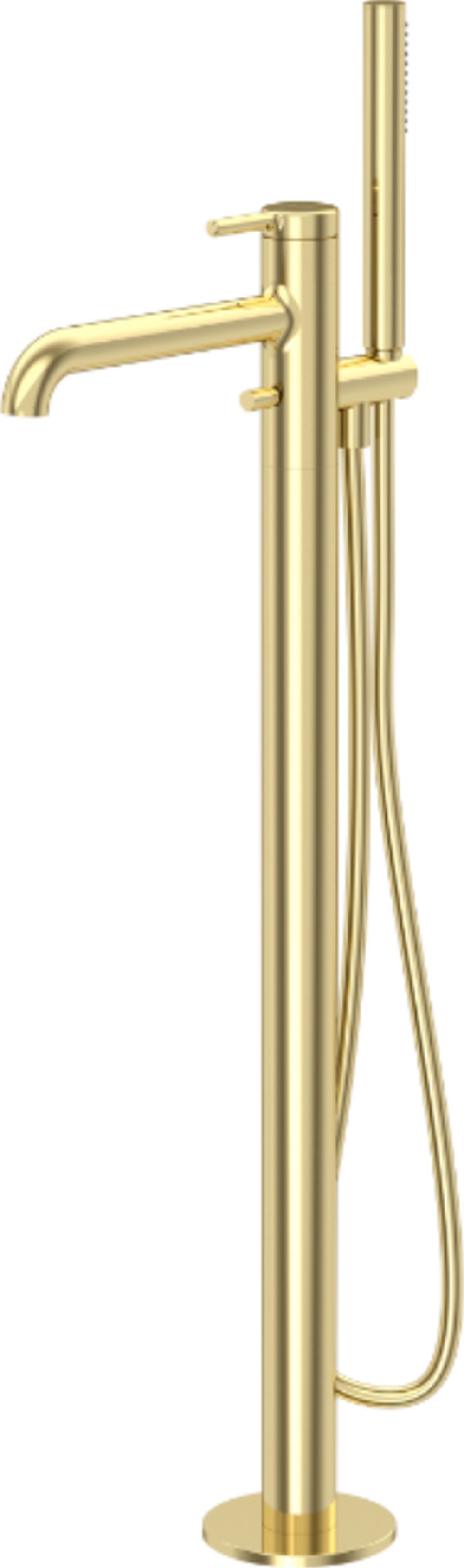 Excellent Delta Pi grifo de bañera y ducha en suelo oro AREX.1254GL