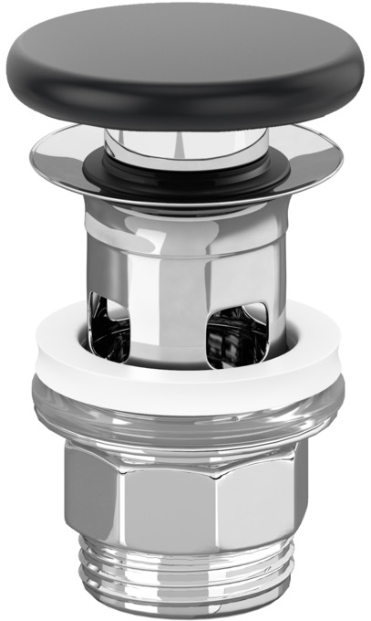 Villeroy & Boch tapón para lavabo negro 681700R7