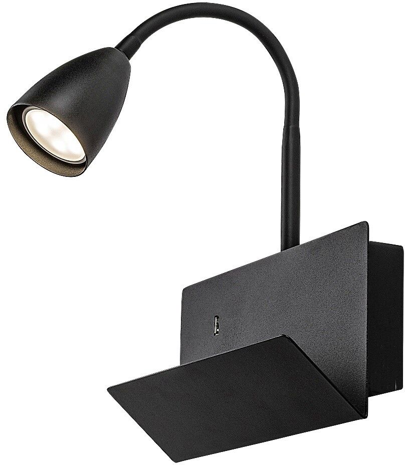 Rabalux Tacito lámpara de pared 1x25 W negro 71089