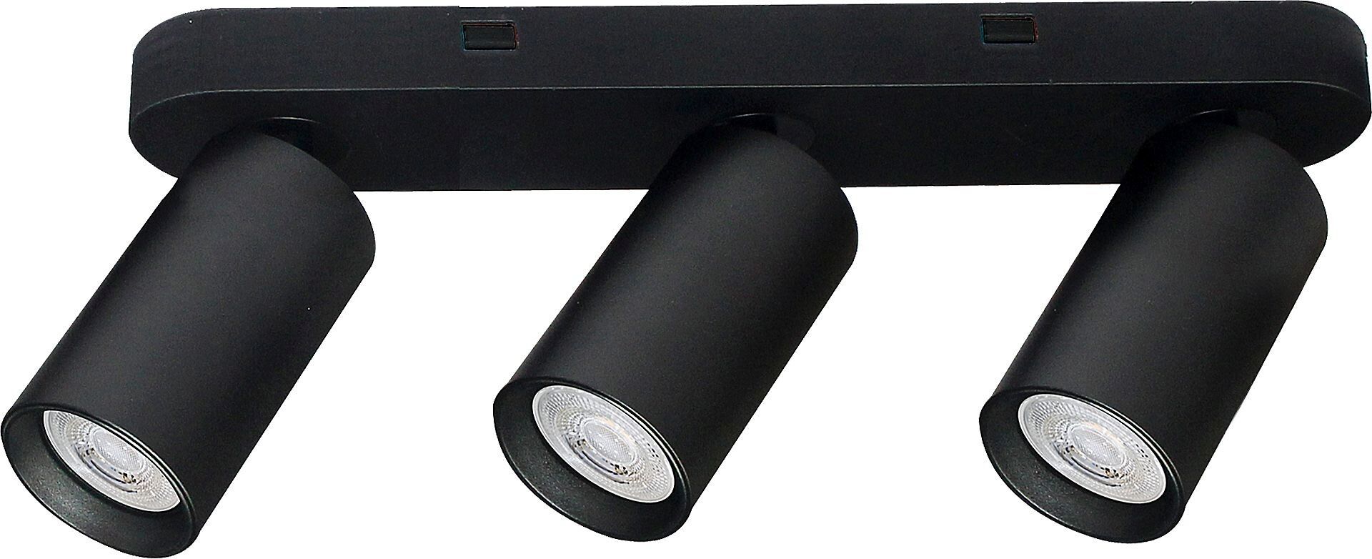 Rabalux Yorli lámpara de techo 3x7 W negro 73083