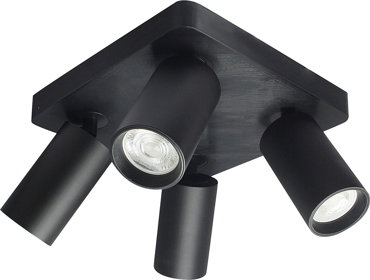 Rabalux Yorli lámpara de techo 4x7 W negro 73084