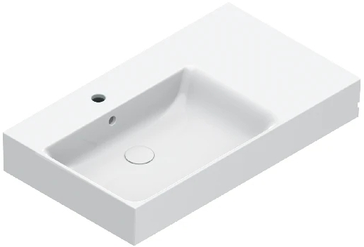 Catalano Premium lavabo 80x47 cm rectangular para mueble blanco 0220841001