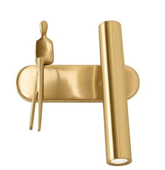 Moosee Boy lámpara de pared 1x4 W oro MSE1501100479
