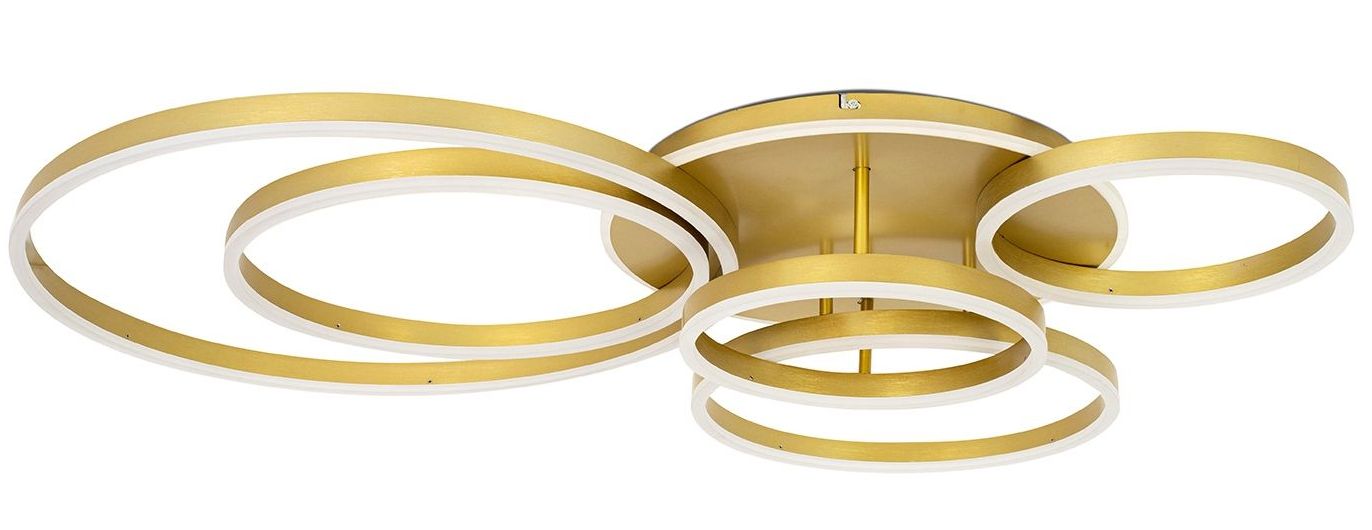 Moosee Rings lámpara de techo x80 W oro MSE1501100504