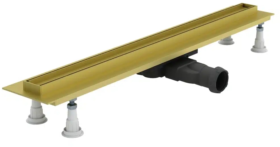 Schedline Slight Line S1 desagüe de ducha 80 cm dorado SOLPLZ-80035LOW