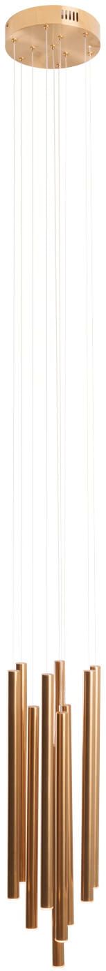 MaxLight Organic lámpara colgante x1 W oro P0524D