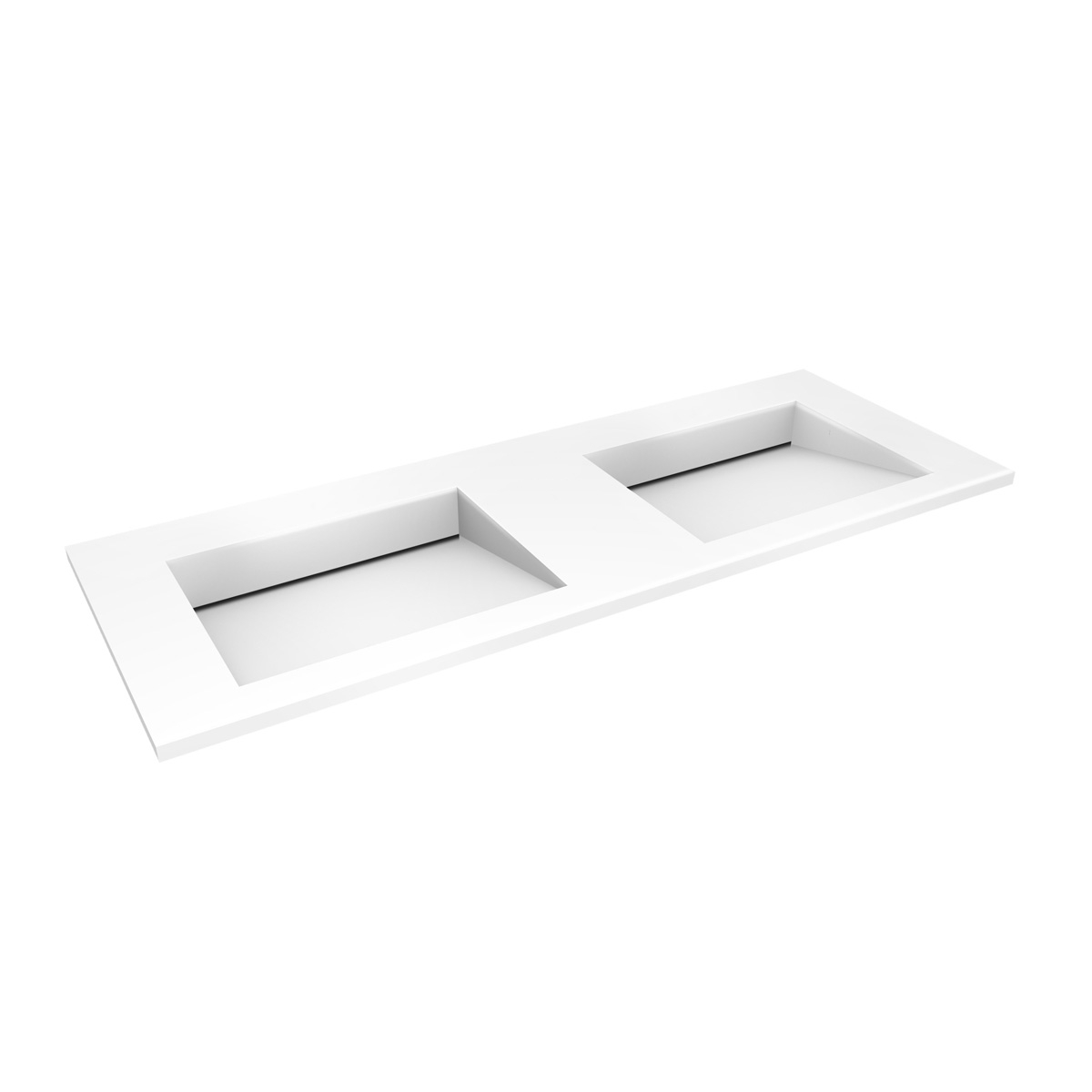 Oltens Stila lavabo 120x45 cm rectangular para mueble blanco 40205900