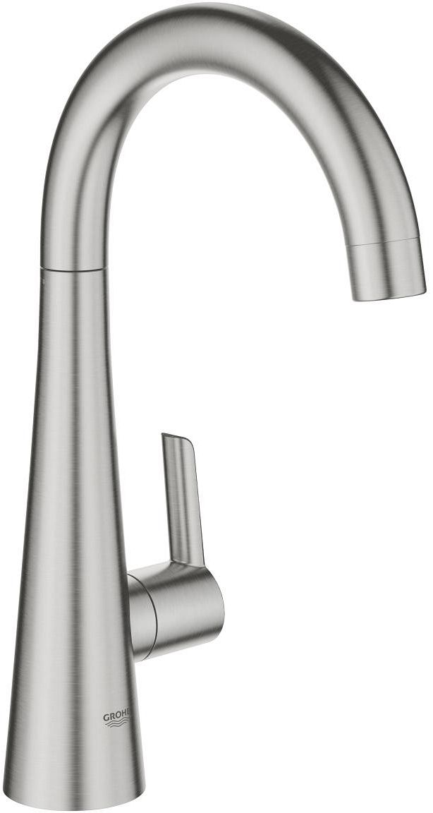 Grohe Zedra grifo de cocina de pie SuperSteel 30026DC2