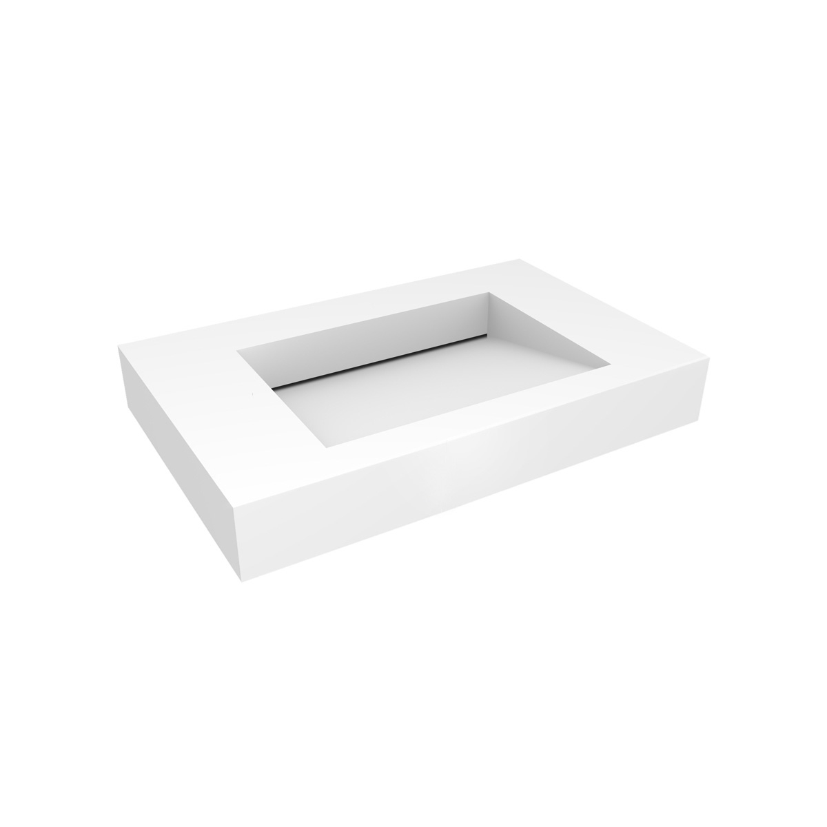 Oltens Stila lavabo 90x45 cm rectangular clásico blanco 40002900