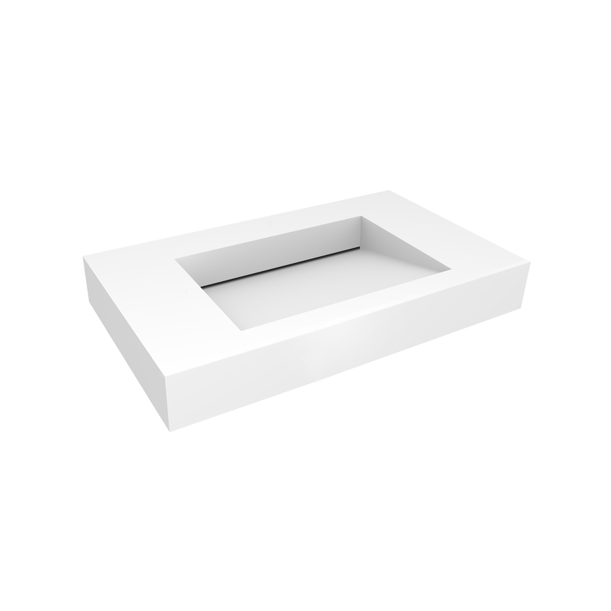 Oltens Stila lavabo 100x45 cm rectangular clásico blanco 40003900