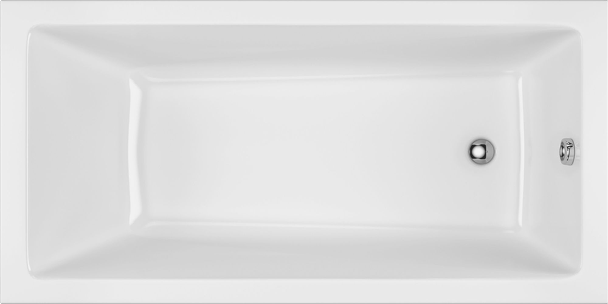 Excellent Wave bañera rectangular 150x70 cm blanco WAEX.WAV15WH