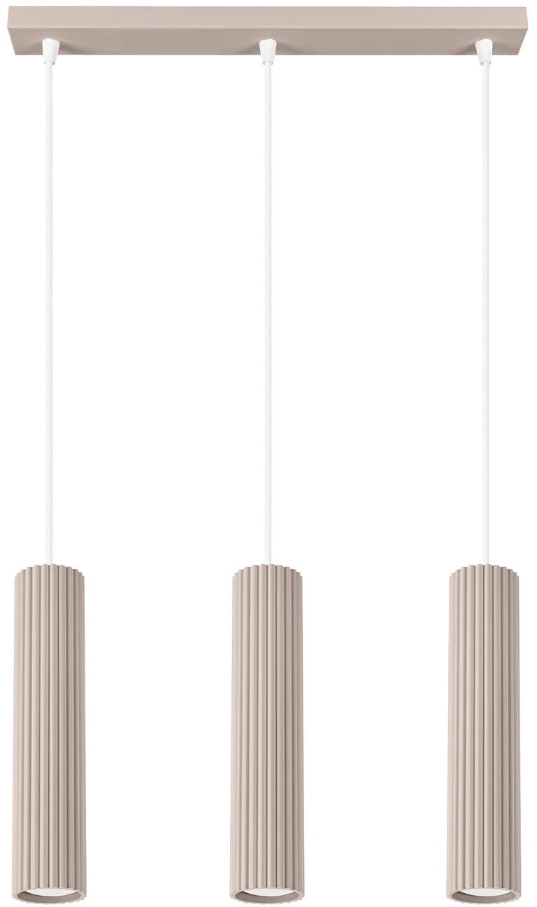 Sollux Lighting Karbon lámpara colgante 3x10 W SL.1774