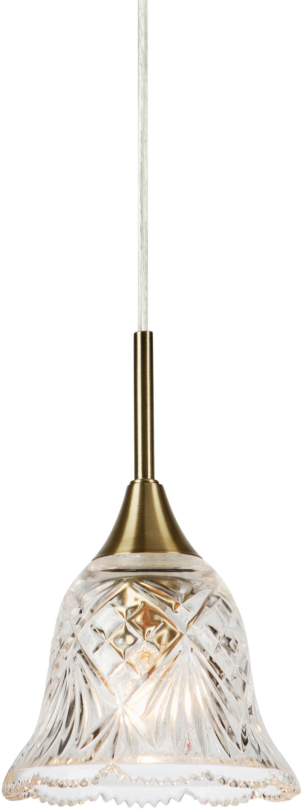 Markslöjd Luna lámpara colgante 1x40 W latón 109011