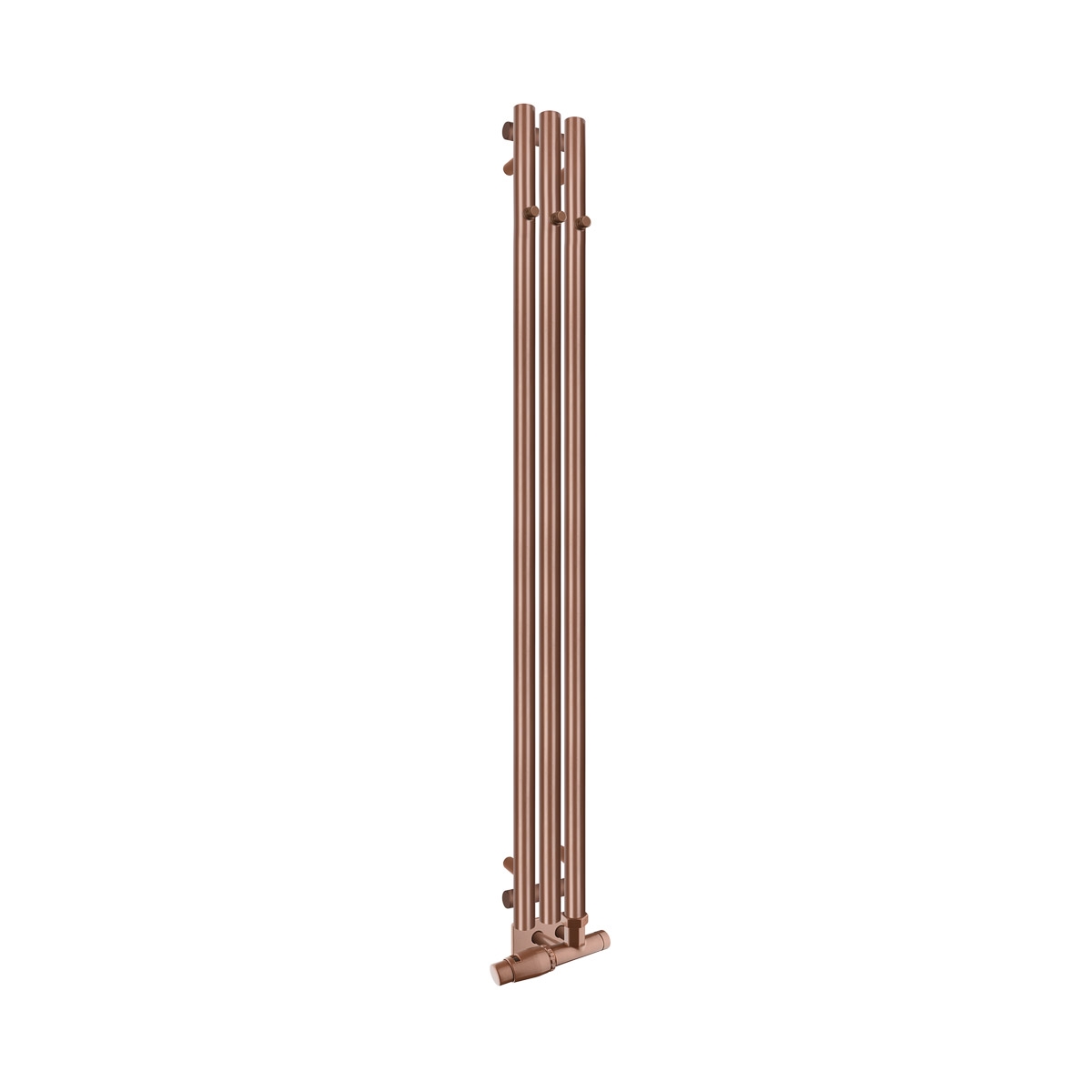 Oltens Stang radiador de baño decorativo 150x15 cm cobre cepillado 55019610