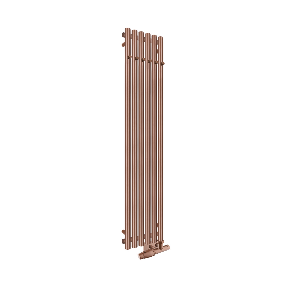 Oltens Stang radiador de baño decorativo 150x31.5 cm cobre cepillado 55022610