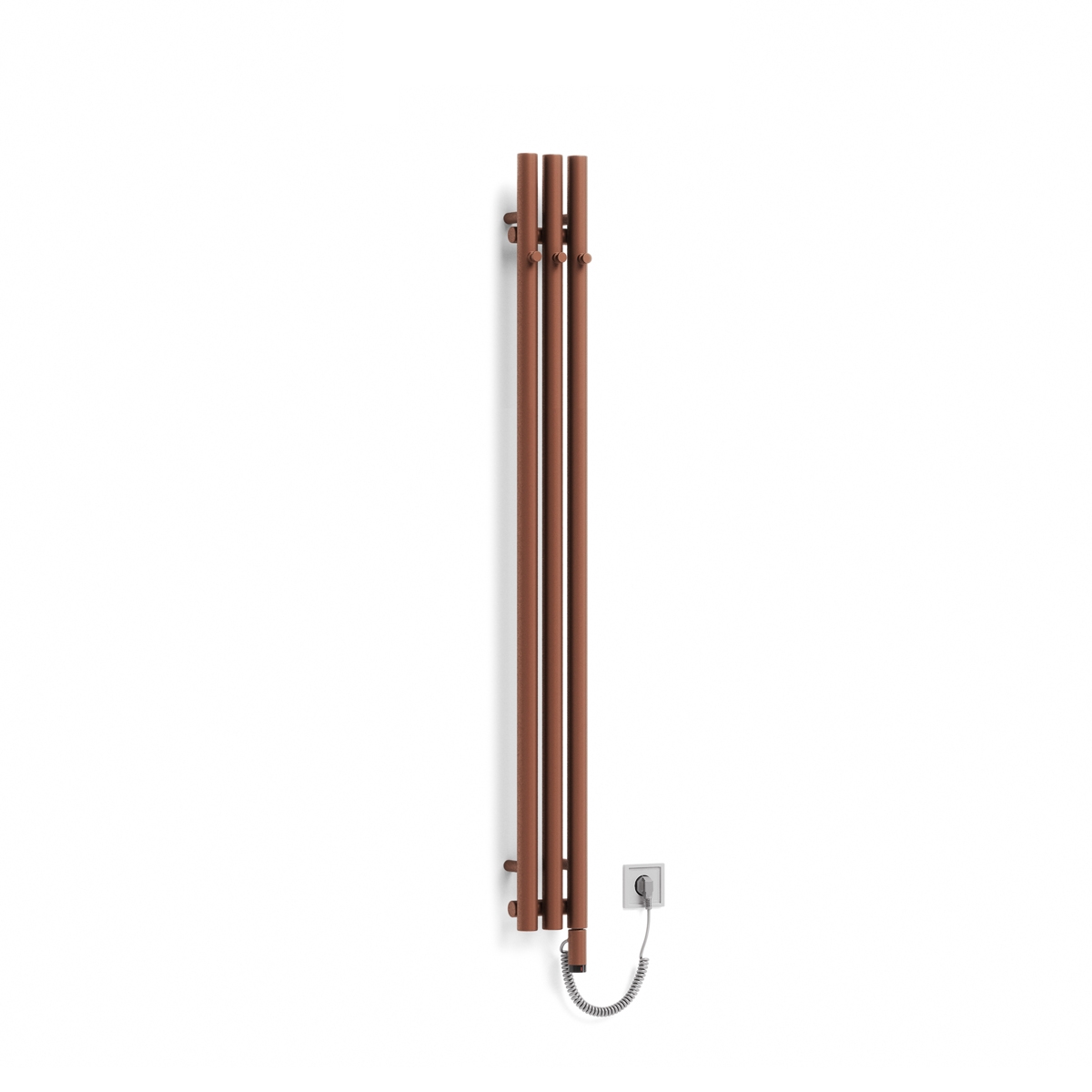 Oltens Stang radiador eléctrico 150x15 cm cobre cepillado 55119610