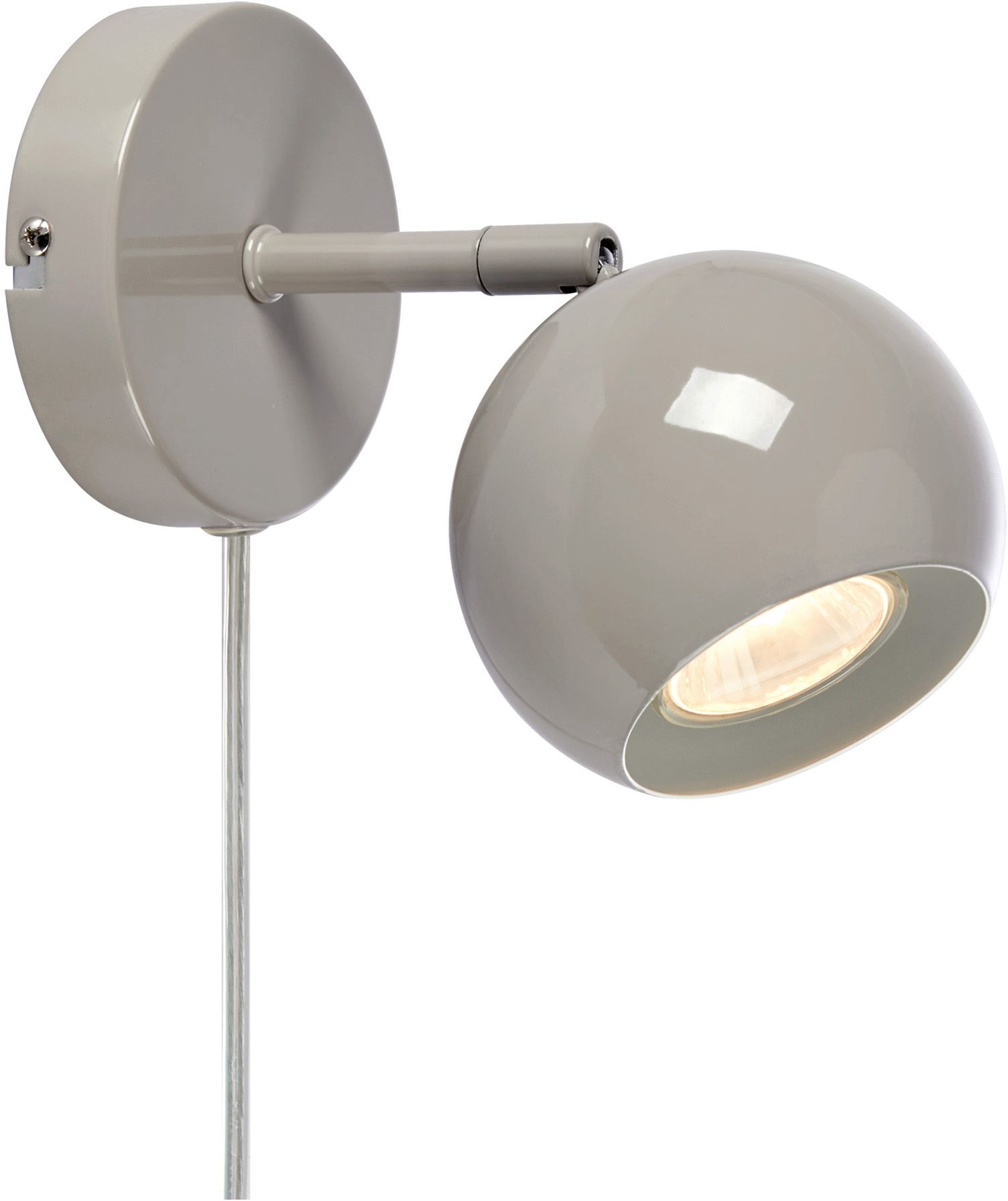 Markslöjd Pop lámpara de pared 1x7 W gris 108983