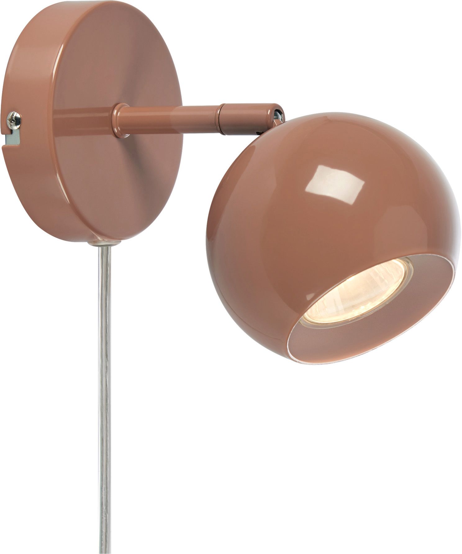Markslöjd Pop lámpara de pared 1x7 W marrón 108984