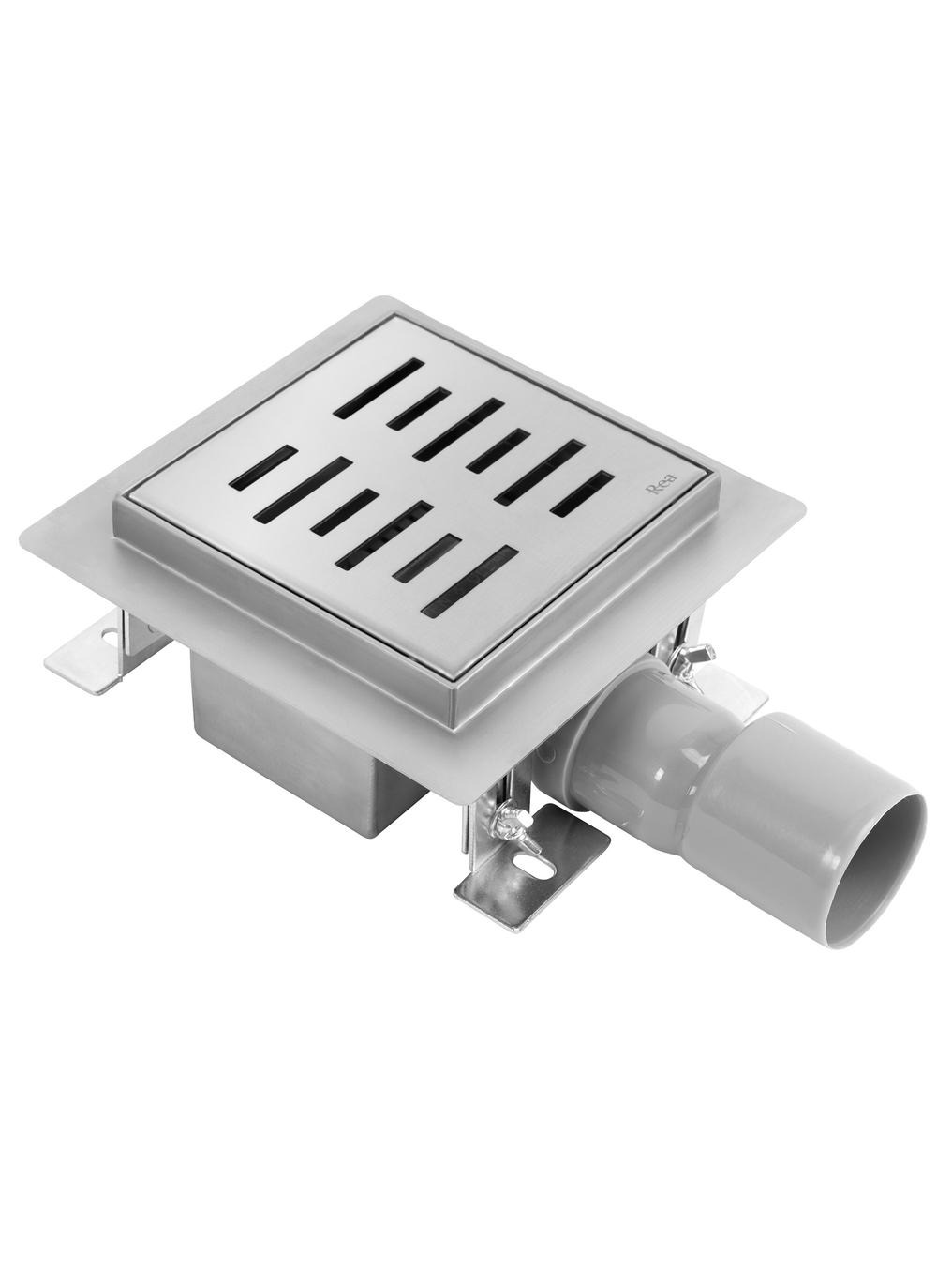 Rea Line desagüe puntual 15 cm acero REA-G6205
