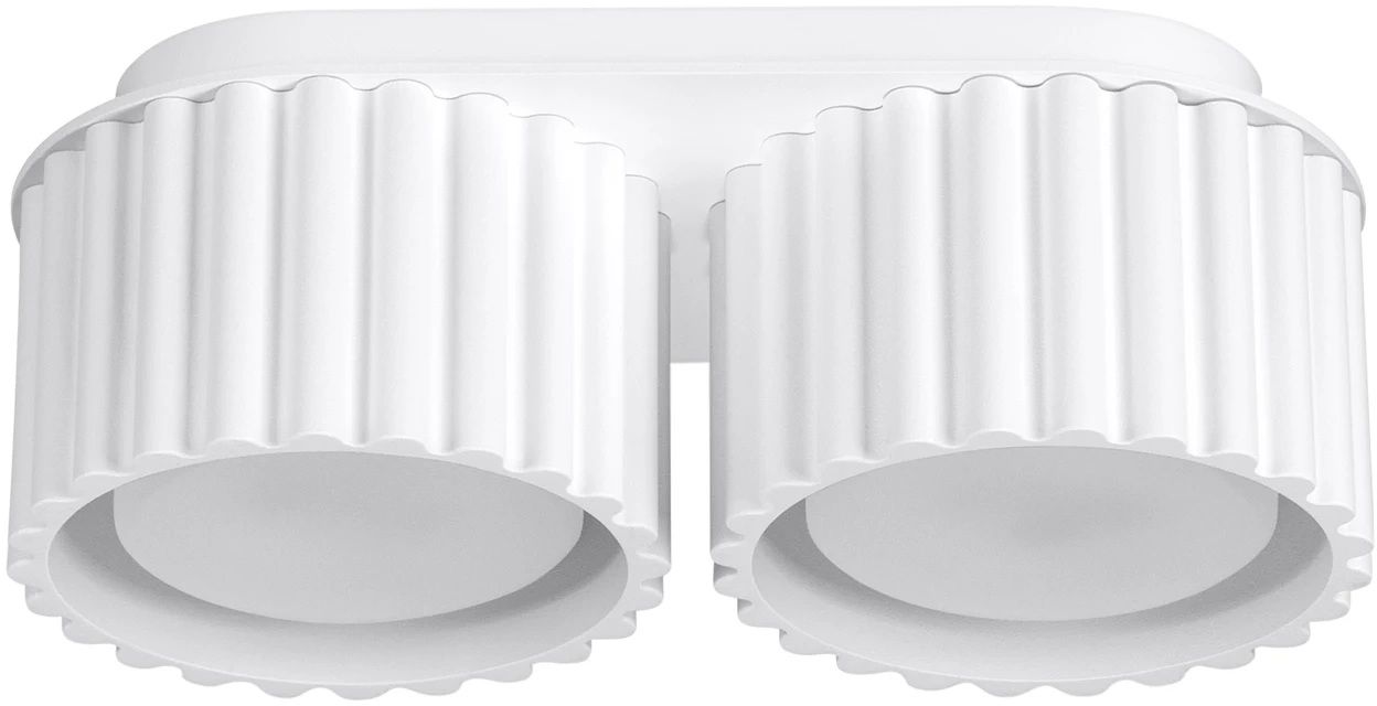 Sollux Lighting Aura lámpara de techo 2x10 W blanco SL.1783