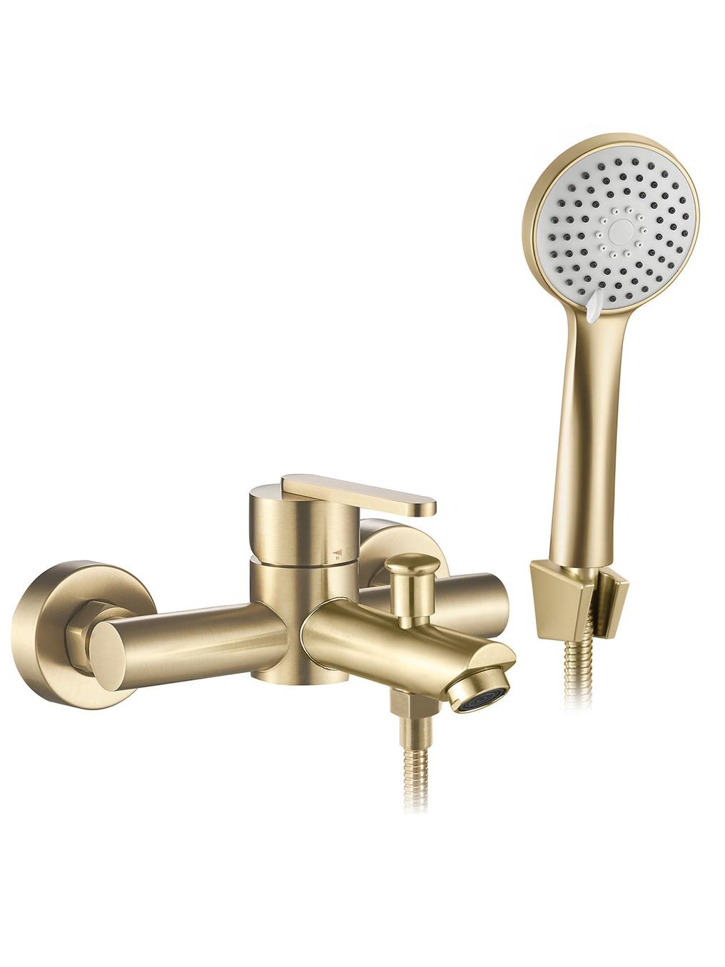 Rea Ontario grifo de bañera y ducha a pared oro REA-B5513