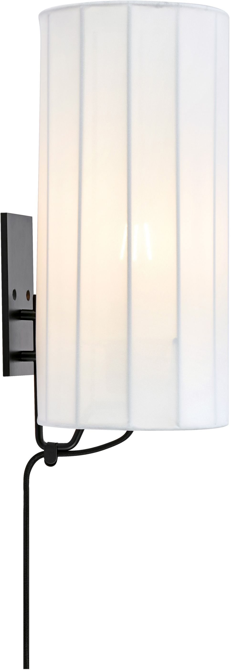 Markslöjd Hikari lámpara de pared 1x60 W blanco-negro 108960