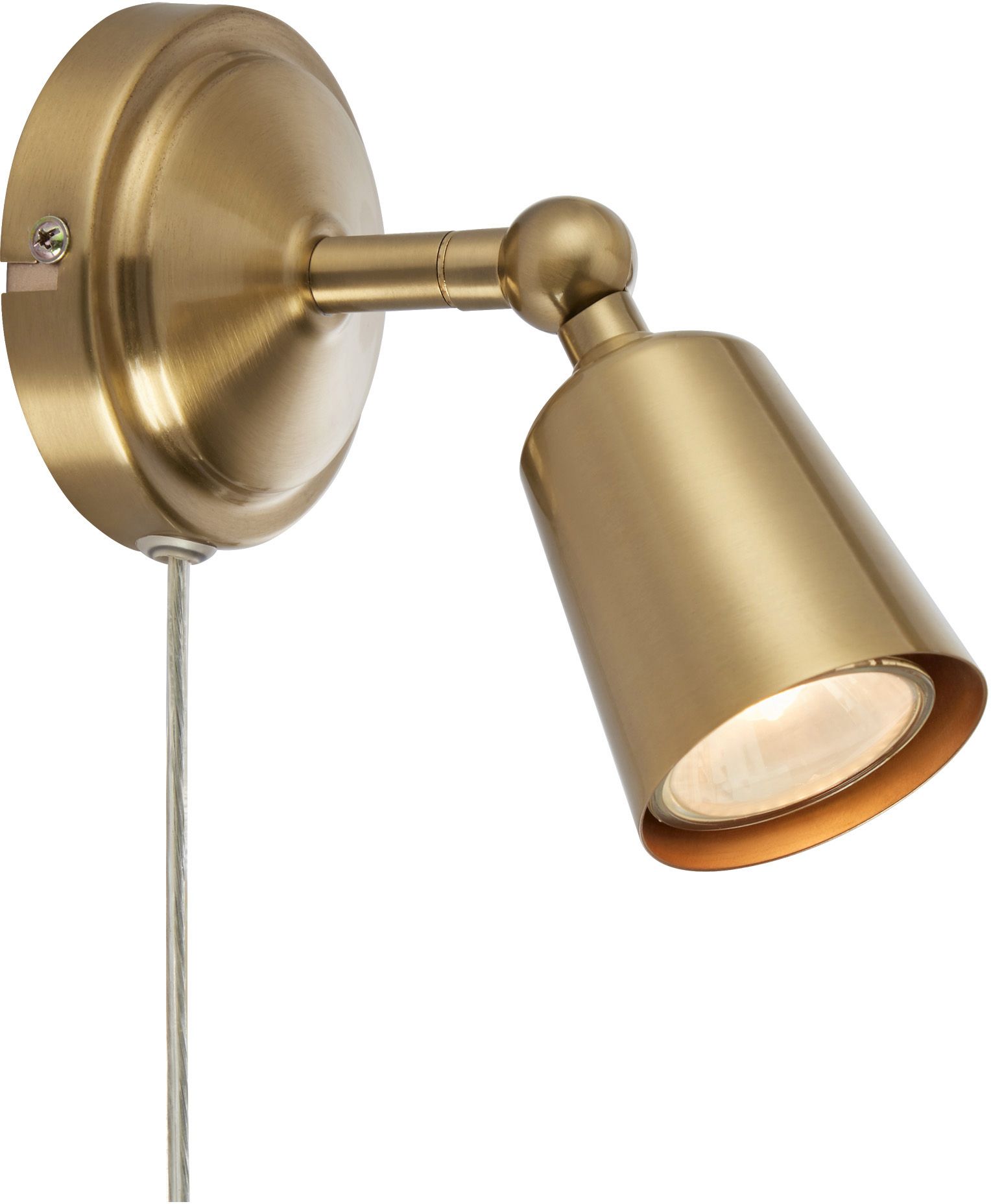 Markslöjd Tiny lámpara de pared 1x7 W latón 108978