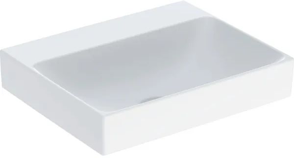 Geberit One lavabo 50x41 cm rectangular sobre encimera blanco brillante 505.031.01.6