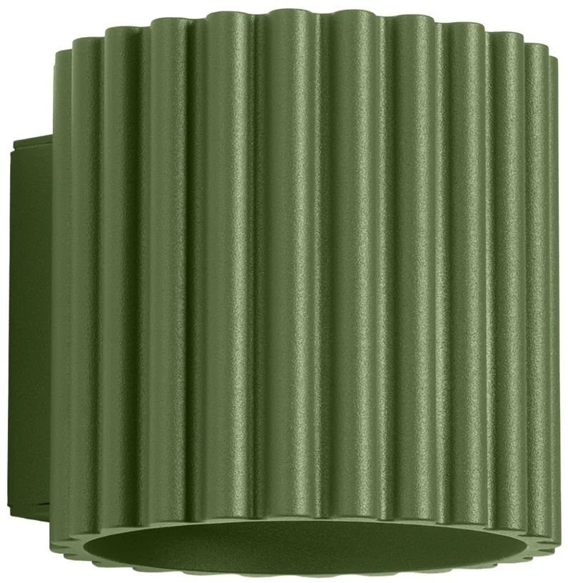 Sollux Lighting Aura lámpara de pared 1x10 W verde SL.1796