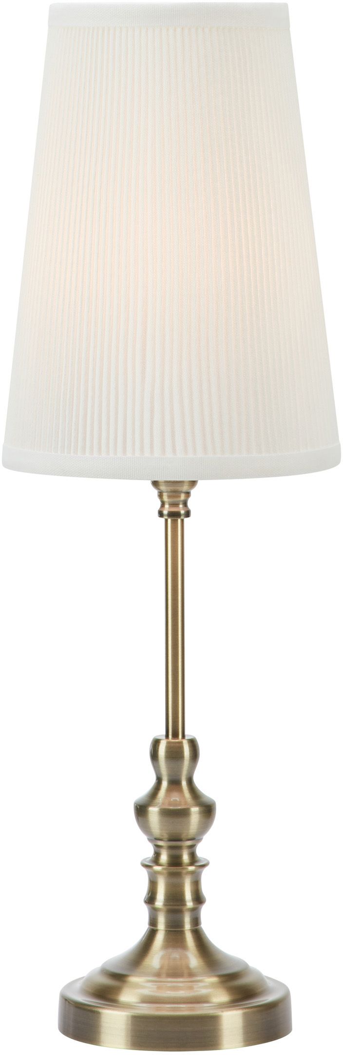 Markslöjd Noble lámpara de sobremesa 1x40 W blanco-latón 108969