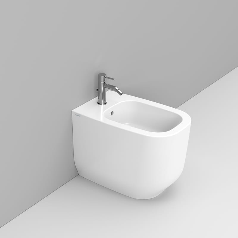 Ceramica Dolomite Alba bidé de pie blanco D503501