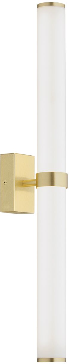 Argon Batumi lámpara de pared 1x24 W latón-ópalo 8926