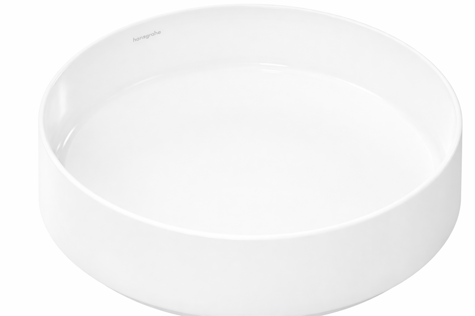 Hansgrohe Xuniva Evo S lavabo 40x40 cm circular sobre encimera blanco 60323450