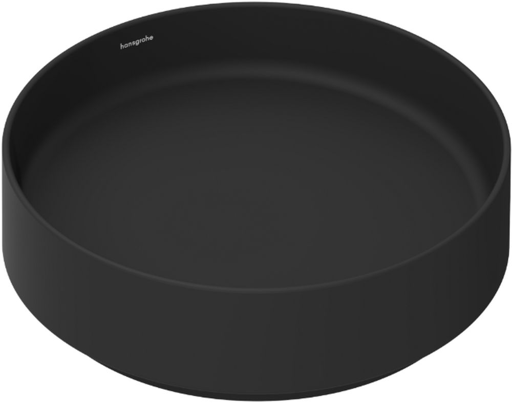 Hansgrohe Xuniva Evo S lavabo 40x40 cm circular sobre encimera negro 60323670
