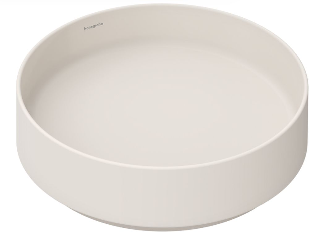 Hansgrohe Xuniva Evo S lavabo 40x40 cm circular sobre encimera mate 60323780