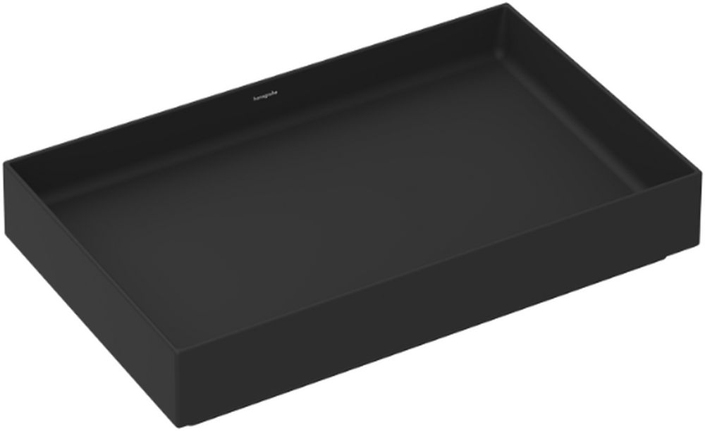 Hansgrohe Xuniva Evo E lavabo 65x40 cm rectangular sobre encimera negro mate 60326670