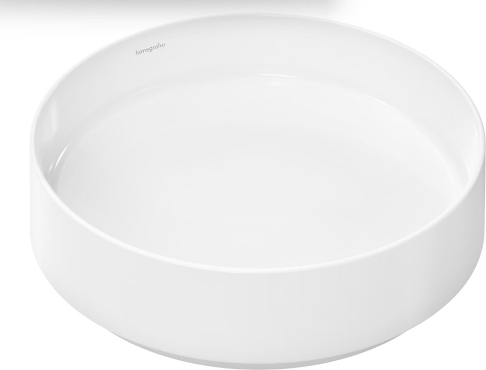 Hansgrohe Xuniva Evo S lavabo 40x40 cm circular sobre encimera blanco 63005450