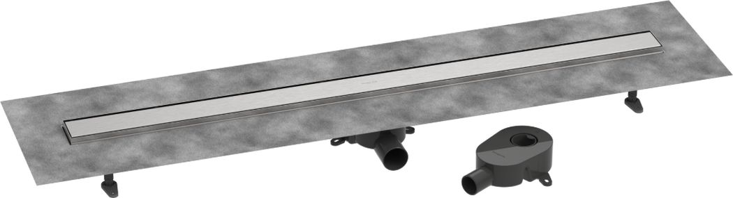 Hansgrohe RainDrain Go desagüe lineal 120 cm acero 56276800