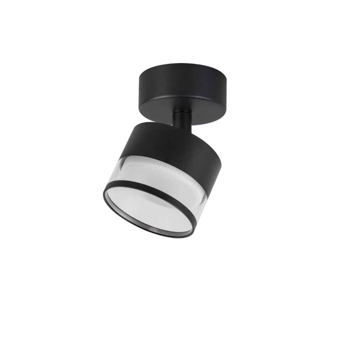 Light Prestige Kendal lámpara de techo 1x7 W negro LP-6331/1WS TR/BK