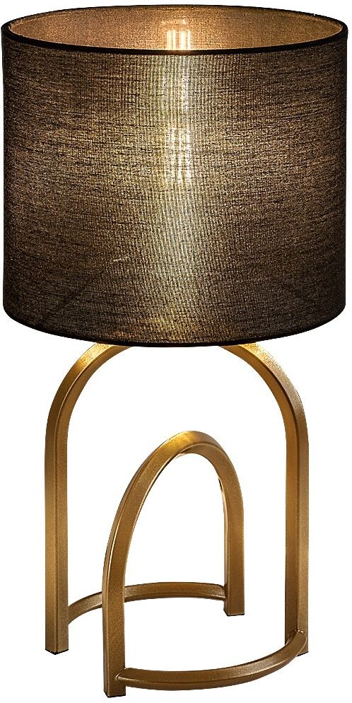 Rabalux Gisaya lámpara de sobremesa 1x25 W negro-oro 74075