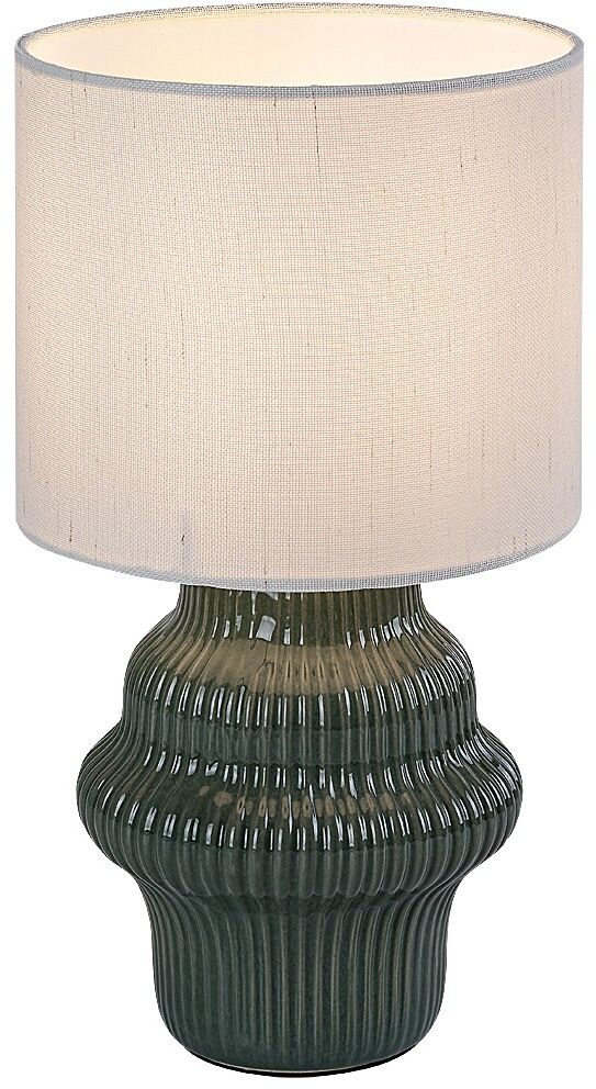 Rabalux Glimo lámpara de sobremesa 1x40 W blanco-verde 74059