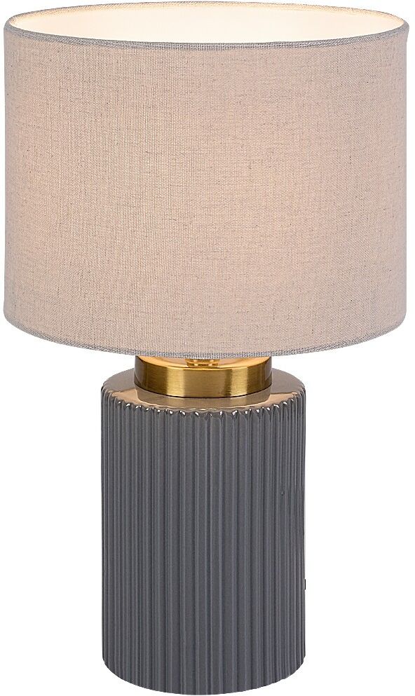 Rabalux Glovy lámpara de sobremesa 1x40 W blanco-gris 74045