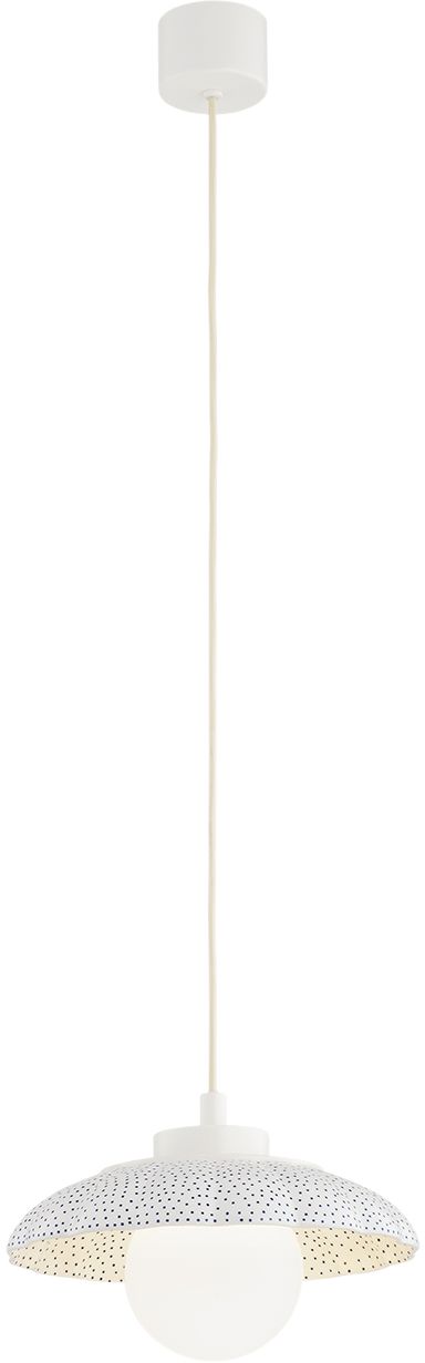 Argon Boll lámpara colgante 1x6 W blanco-ópalo-azul marino 8947
