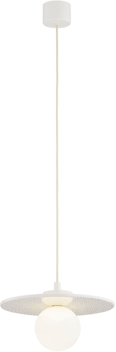 Argon Boll lámpara colgante 1x6 W blanco-ópalo-azul marino 8949