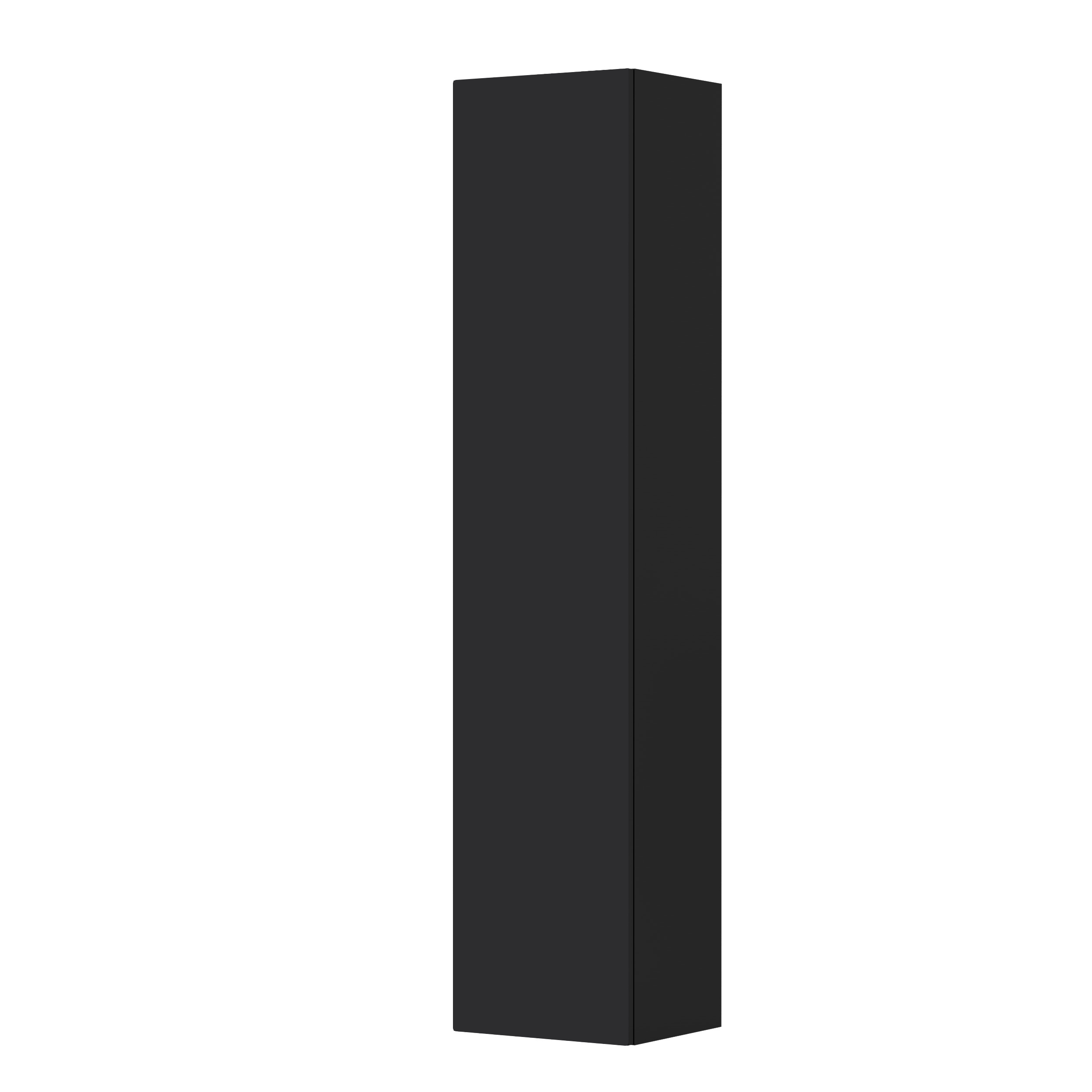 Oltens Lun armario 35x30x160 cm suspendido, lateral negro 60037300