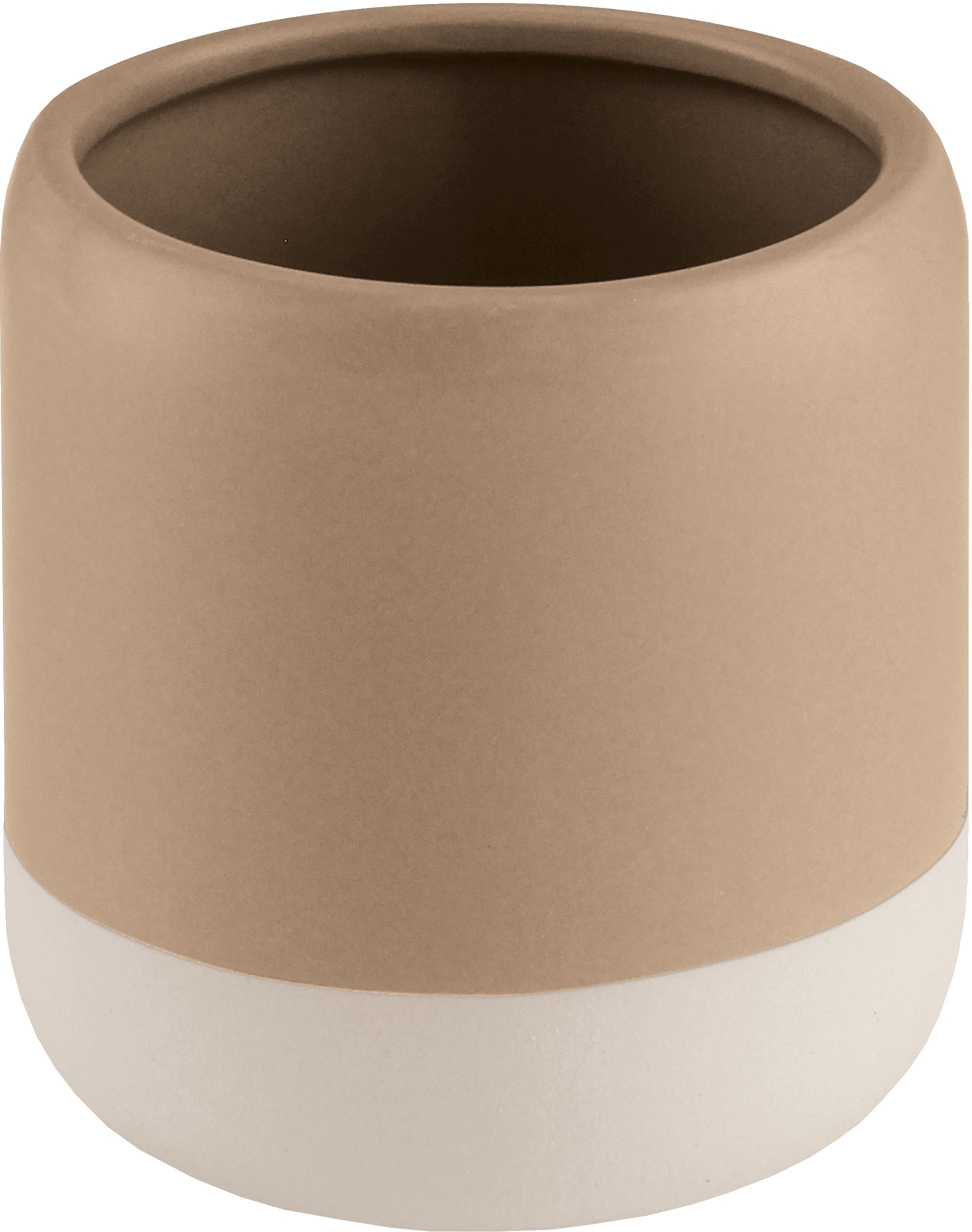 Kleine Wolke Lunella vaso para cepillos de dientes blanco-beige 8693271852